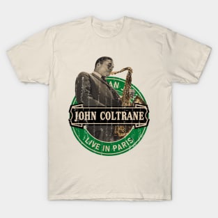 John Coltrane - Live In Paris T-Shirt